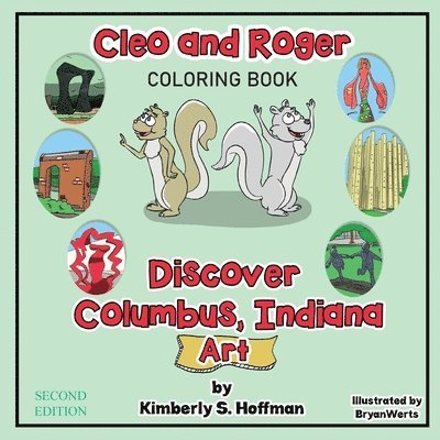 Cleo and Roger Discover Columbus, Indiana - Art (Coloring book) 1