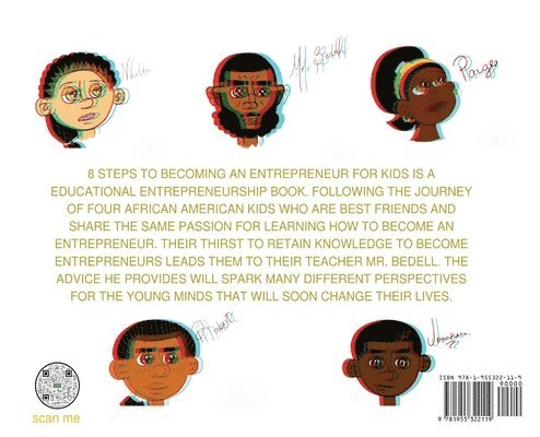 Darren Henry - 8 Steps to Becoming an Entrepreneur for Kids NFT EDITION, Inbunden