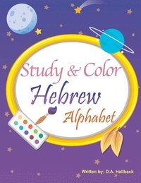bokomslag Study and Color The Hebrew Alphabet