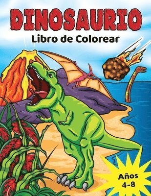 bokomslag Dinosaurio Libro de Colorear