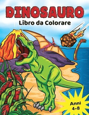 Dinosauro Libro da Colorare 1