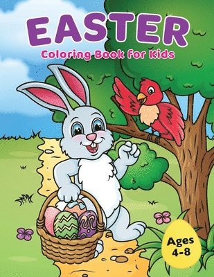 Easter Coloring Book for Kids Ages 4-8 1