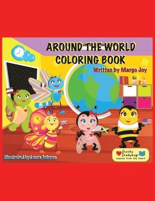 Around The World Coloring Book 1