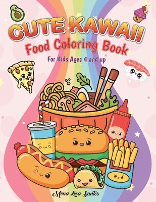 bokomslag Kawaii Coloring Book For Kids (Cute Kawaii Coloring Book for Kids Ages 4-12)