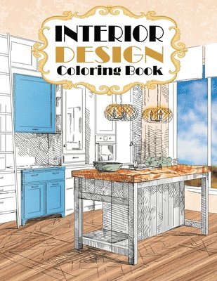 Interior Design Coloring Book 1