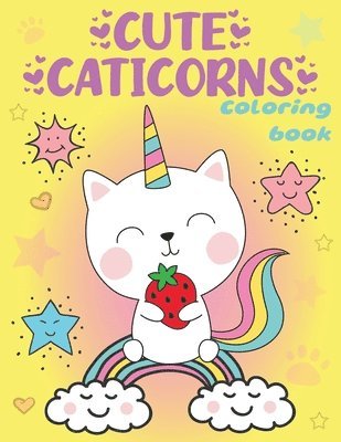 Cute Caticorns Coloring Book 1