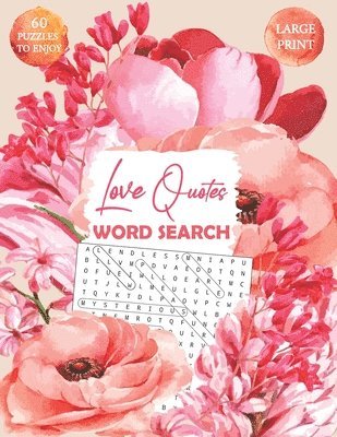 Love Quotes Word Search 1