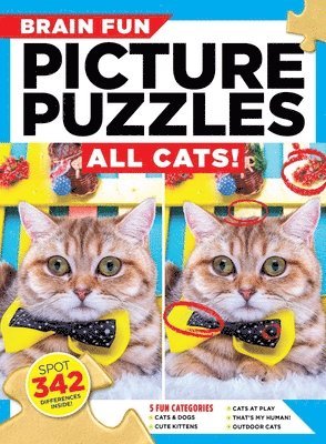 bokomslag Brain Fun Picture Puzzles: All Cats