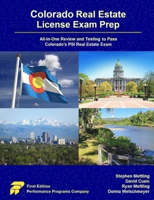 bokomslag Colorado Real Estate License Exam Prep