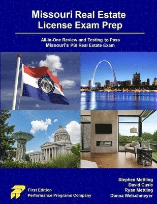 Missouri Real Estate License Exam Prep 1