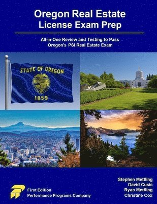bokomslag Oregon Real Estate License Exam Prep