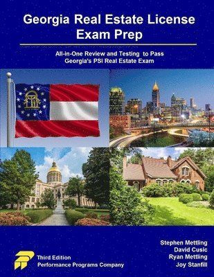 Stephen Mettling, David Cusic, Ryan Mettling - Georgia Real Estate License Exam Prep, Häftad