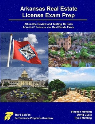 Stephen Mettling, David Cusic, Ryan Mettling - Arkansas Real Estate License Exam Prep, Häftad
