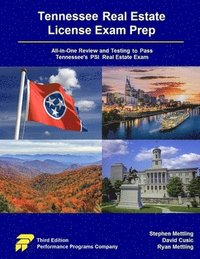 bokomslag Tennessee Real Estate License Exam Prep: All-in-One Review and Testing to Pass Tennessee's PSI Real Estate Exam