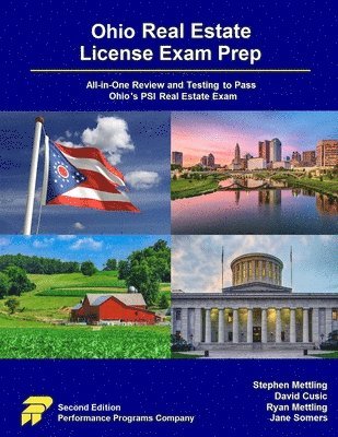 Stephen Mettling, David Cusic, Jane Somers - Ohio Real Estate License Exam Prep, Häftad