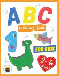 bokomslag ABC Coloring Book for Kids 2-6 years