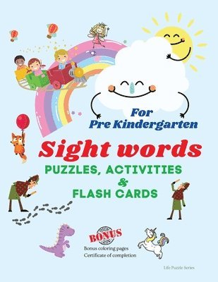 Sight Words Puzzles, Activities & Flashcards 1