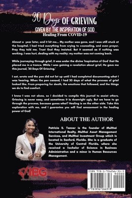 Patricia S Tanner, Patricia S. Tanner, S Tanner, Patricia, Inc Ibg Publications, IBG Publications, Inc., Inc. IBG Publications - 30 Days Of Grieving, Häftad