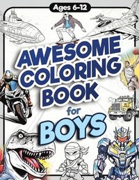 bokomslag Awesome Coloring Book for Boys