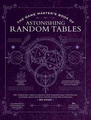 bokomslag The Game Master's Book of Astonishing Random Tables