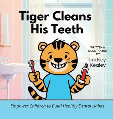 Tiger Cleans His Teeth