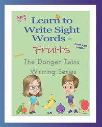 bokomslag Learn to Write Sight Words - Fruits
