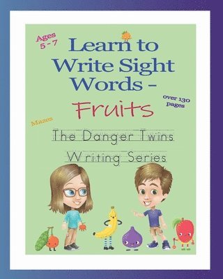bokomslag Learn to Write Sight Words - Fruits