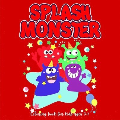 SPLASH MONSTER Coloring book for Kids 1