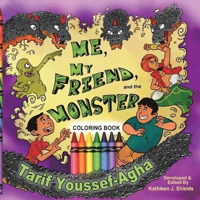 Me, My Friend, and the Monster, Coloring Book 1