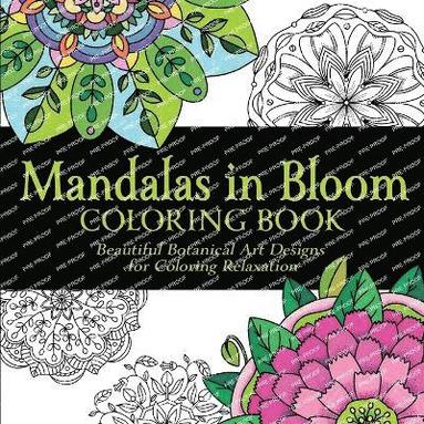 bokomslag Mandalas in Bloom Coloring Book