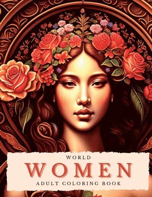 World Women Coloring Book For Adults 1