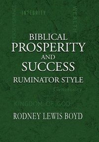 bokomslag Biblical Prosperity and Success