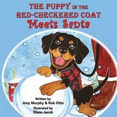 Puppy in the Red-Checkered Coat