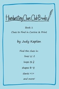 bokomslag Handwriting Clues Club - Book 1