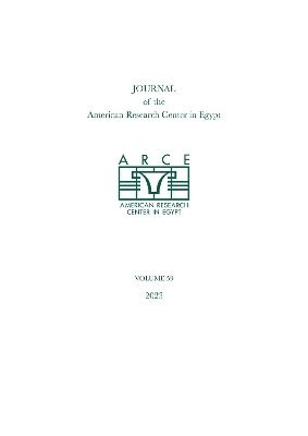 Journal of the American Research Center in Egypt, volume 59 1