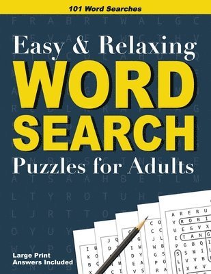 Easy and Relaxing Word Search Puzzles for Adults 1