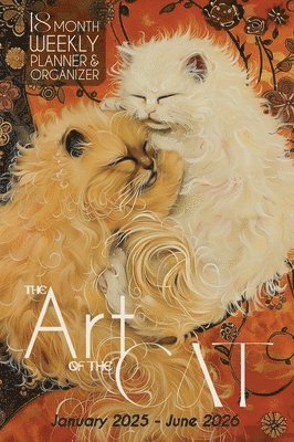 Nola Lee Kelsey - Art of the Cat 18 Month Weekly Planner and Organizer, Inbunden