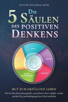 bokomslag Die 5 Sulen des positiven Denkens - Mut zum erfllten Leben