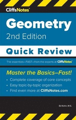 bokomslag CliffsNotes Geometry: Quick Review