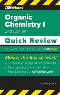 bokomslag CliffsNotes Organic Chemistry I