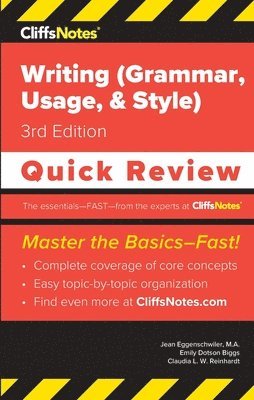 bokomslag CliffsNotes Writing (Grammar, Usage, and Style)