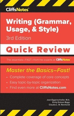 CliffsNotes Writing (Grammar, Usage, and Style) 1