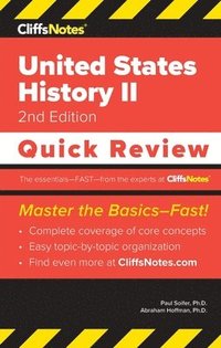 bokomslag CliffsNotes United States History II