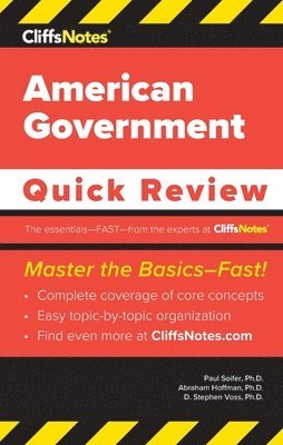 bokomslag CliffsNotes American Government