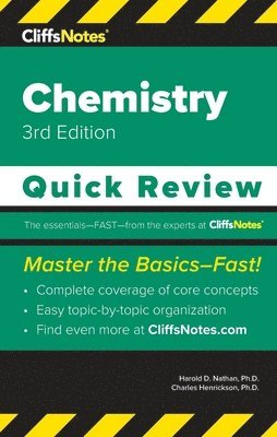 bokomslag CliffsNotes Chemistry