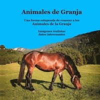 bokomslag Libro para nios de animales de granja