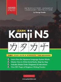 bokomslag Learn Japanese Kanji N5 Workbook