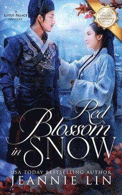 Red Blossom in Snow 1