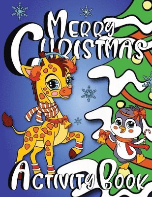 bokomslag Merry Christmas Activity Book for Kids