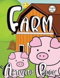 bokomslag Farm Activity Book For Kids